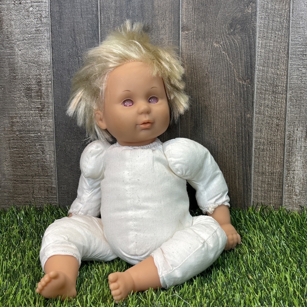 Vintage Soft Body Baby Doll 15" Squishy TLC Restore Project‎ As Is